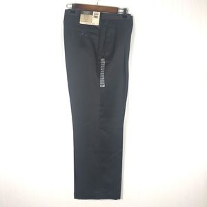 New Haggar Gray Pleated 38x30 Cuff Dress Pants